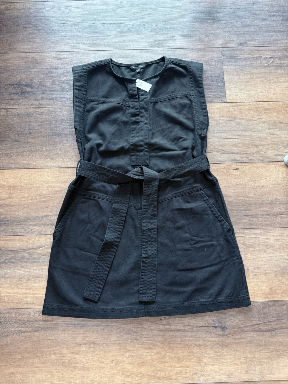NWT Banana Republic Denim Black Sleeveless Dress